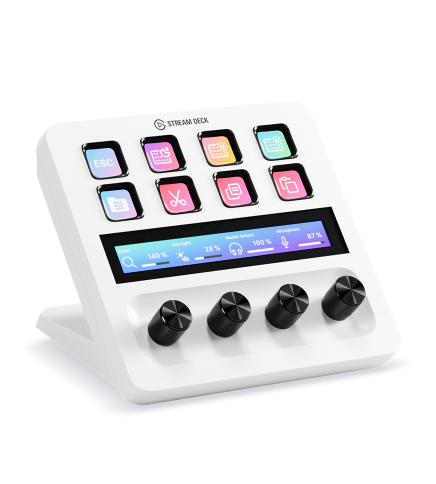 Stream Deck + White Edition | Elgato